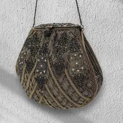 ビーズ　ハンドバッグ　LUMY はしもと　パーティーバッグ LUMY はしもと ビーズ ハンドバッグ パーティバッグ - メルカリ