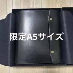 限定★【オーセンAuthen】 ノックスKNOXシステム手帳 A5サイズブラック
