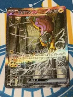 ライコウex SAR MEGA 拡張パック ストームエメラルダ キラ 大値下げ中