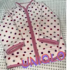 値下げ)UNIQLO フリースパーカー　80