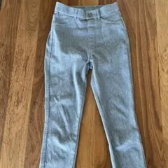 ユニクロ　ヒートテック グレー スキニーパンツ
