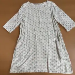チュニック　ワンピース　L 七分袖のサムネイル