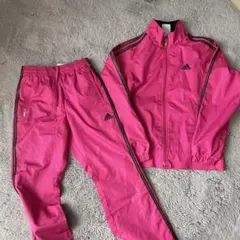 アディダス キッズ ジャージ上下セット CLIMAPROOF 130cm