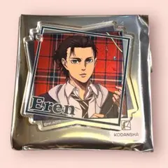 進撃の巨人 メディコス 学生服エレン アクリルキーホルダー