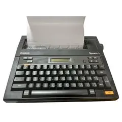 Canon Typestar 5 電子タイプライター ケース・説明書付 現状品 - メルカリ