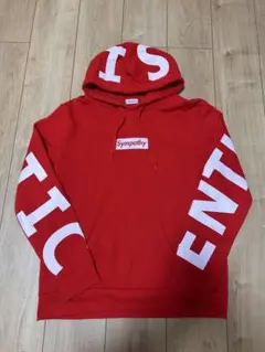 Sympathy フード付きレッドパーカー