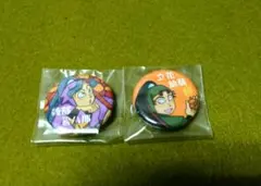 忍たま　関ヶ原スタンプラリー　缶バッチ　綾部喜八郎　立花仙蔵