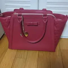 新品　青木美沙子　しまむら　キティコラボバッグ　赤のサムネイル