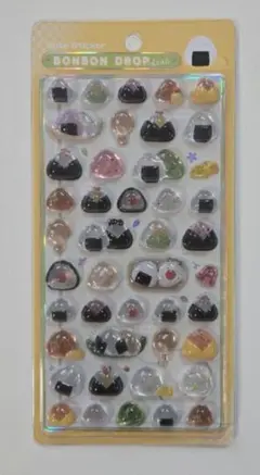 《未使用品》おにぎり　和柄　１枚　ボンボンドロップシール ボンドロ