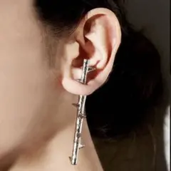 【希少】PAMEO POSE TWIG EARRING パメオポーズ 枝 ピアスのサムネイル