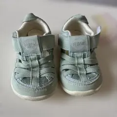 イフミー ミントグリーン ベビーサンダル 12cm