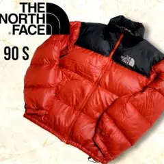 ノースフェイス ヌプシ 700 韓国古着ダウンレディースS STOM POKET