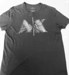 ARMANI EXCHANGE ブラックTシャツ
