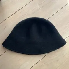 GU 黒 フィッシャーマンハット ウール
