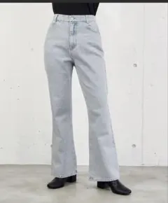 tiptop セミフレアデニムパンツ