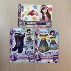 アイカツカード ぱるる ともちん 島崎遥香 板野友美