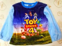 TOYSTORYトイストーリー4やわらかフリースパジャマ上だけ　120cm　美品