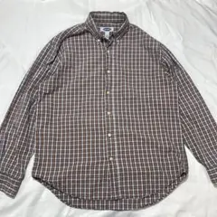 古着 90-00s OLD NAVY B.D.長袖チェックシャツ Mのサムネイル