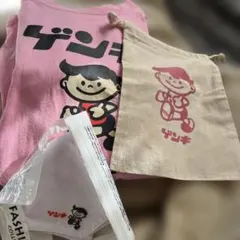 八重山ゲンキ乳業　Tシャツ　ピンクM サイズ＋巾着袋＋マスク　☆岩橋玄樹☆