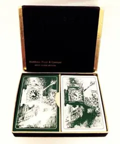 marshall field & company トランプ アメリカ　レトロ