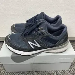 new balance 990v5ネイビー 25.5cm