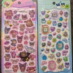 正規品　たまごっちプチドロップ1枚　日焼けキティうるちゅるPOPSEAL1枚