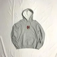 90's 白タグ NIKE ナイキ パーカー グレー M