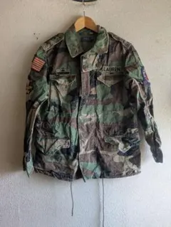 現行　ラルフローレン　迷彩　カモフラ　ファティーグジャケット　S ミリタリー