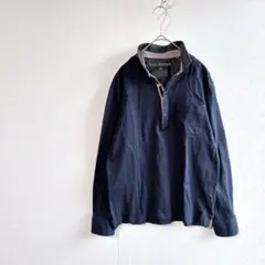 シンプルライフ ポロシャツ チェック コットン おしゃれ ドッキング シャツ Mのサムネイル