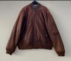 超スペシャル 「希少サイズ XL」90s ラルフローレン レザー ジャケット