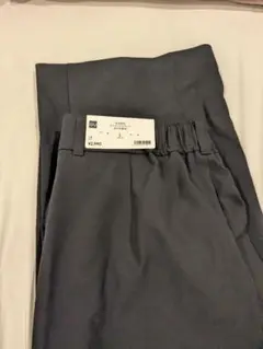 【新品未使用】タックワイドパンツ+EC（丈長め）丈詰め3cm