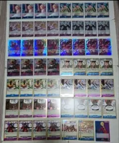 ワンピースカード　青紫サンジデッキ