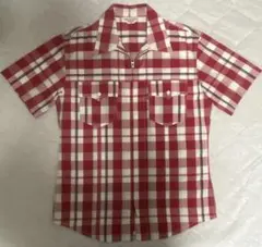 Levi's Red Tab 半袖ジップアップシャツ チェック