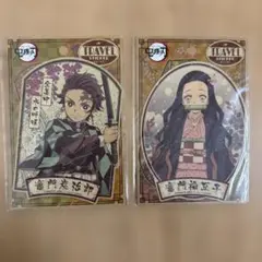 鬼滅の刃 トラベルステッカー2枚セット