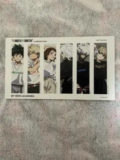 僕のヒーローアカデミア ベースヤードトーキョー ポストカード 特典