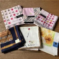 burberry lanvin ハンカチ6枚セット