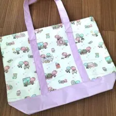 限定sanrio 可愛いキキララ 保冷バッグ 大きめクーラーバッグ パステル