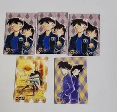 名探偵コナン　ランダムスクエア缶バッジ第１弾、3弾　工藤新一他