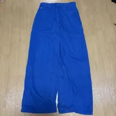 MARNI UNIQLO ワイドフィットパンツ ブルーのサムネイル
