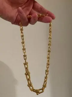 ゴールド リンクチェーン ネックレス