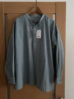 【新品】ストライプシャツ【アンティカ】