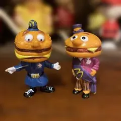 マクドナルド ソフビ ビッグマックポリス 当時物 昭和レトロ