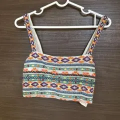 FOREVER 21 エスニック柄 キャミソール Sサイズ