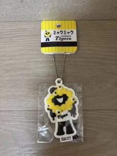 阪神タイガース ミャクミャク　ラバーマスコットキーチェーン　1個