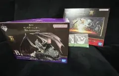 モンスターハンター一番くじ 上位賞セット ミラボレアス+ビジュアルボード+お皿