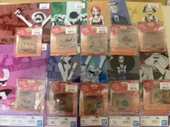 ワンピース 一番くじ 全種 ファイル アクリルスタンド ステッカー入り