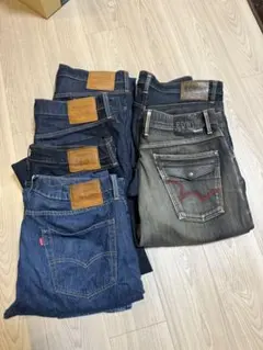 【リメイクに】リーバイス・エドウィン　ジーンズまとめ売り
