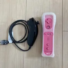 Wiiリモコン ピンクとヌンチャク