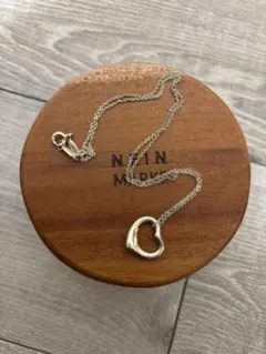 Tiffany オープンハートネックレス　925