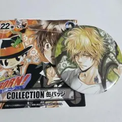 ジャンプフェスタ　ディーノ　リボーン　コレクション缶バッジ　原画展　天野明